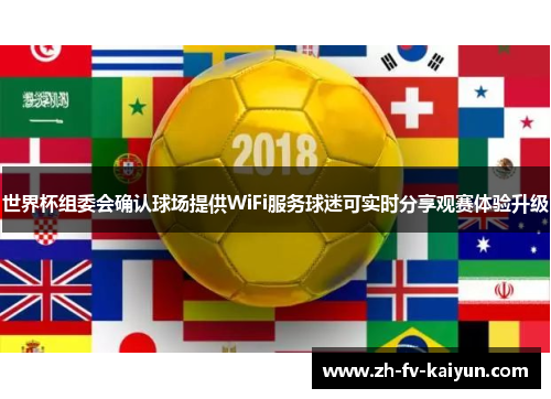 世界杯组委会确认球场提供WiFi服务球迷可实时分享观赛体验升级 世界杯组委会确认球场提供WiFi服务球迷可实时分享观赛体验升级